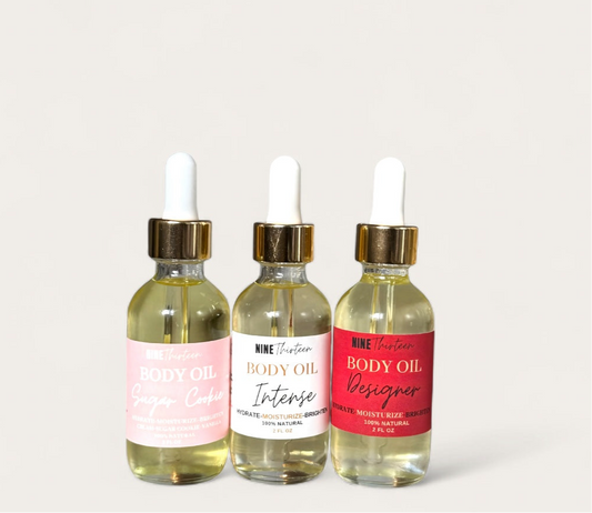 Body Oil- Intense,Designer,Sugar Cookie