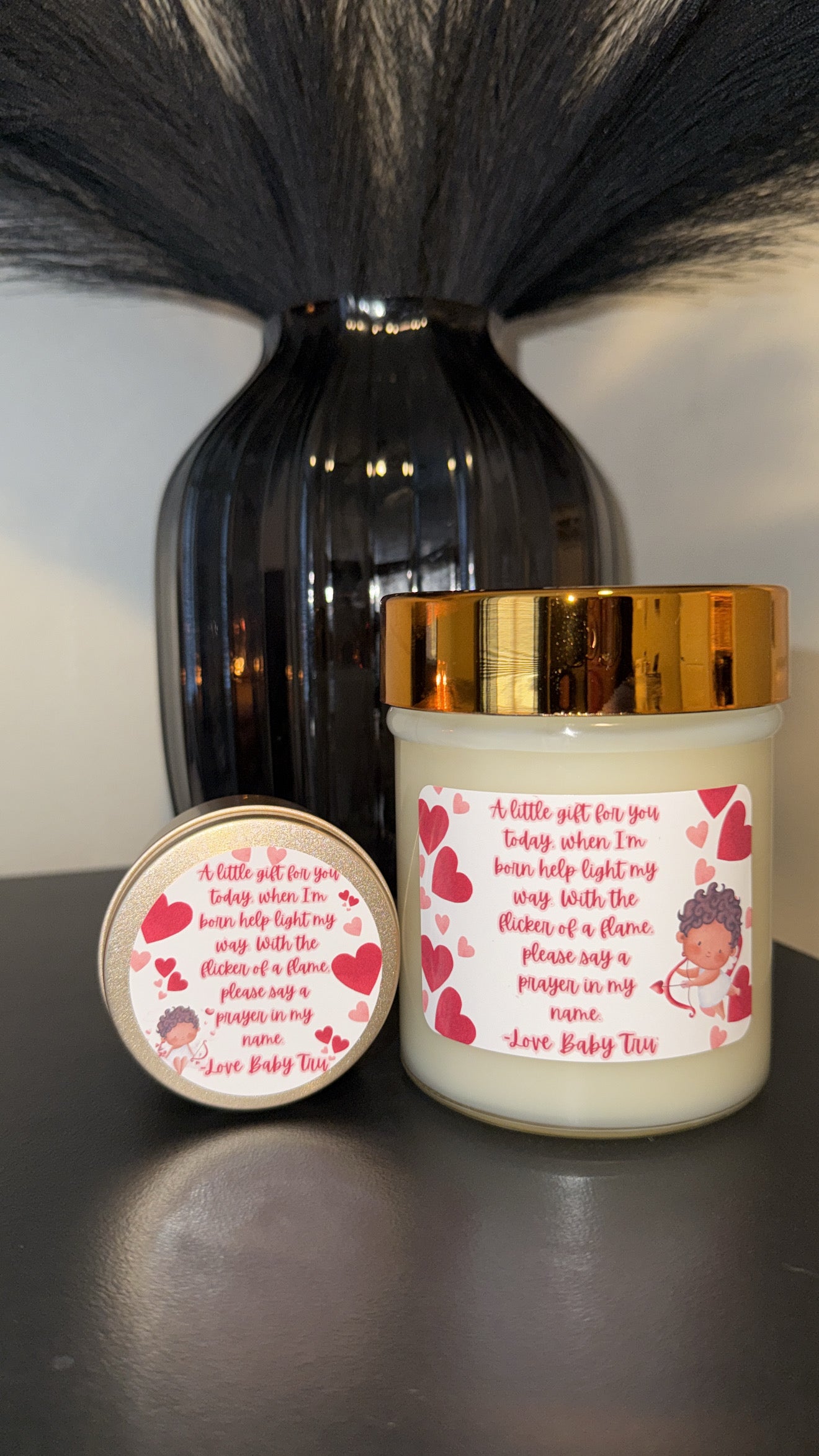 Baby Shower Custom Candles