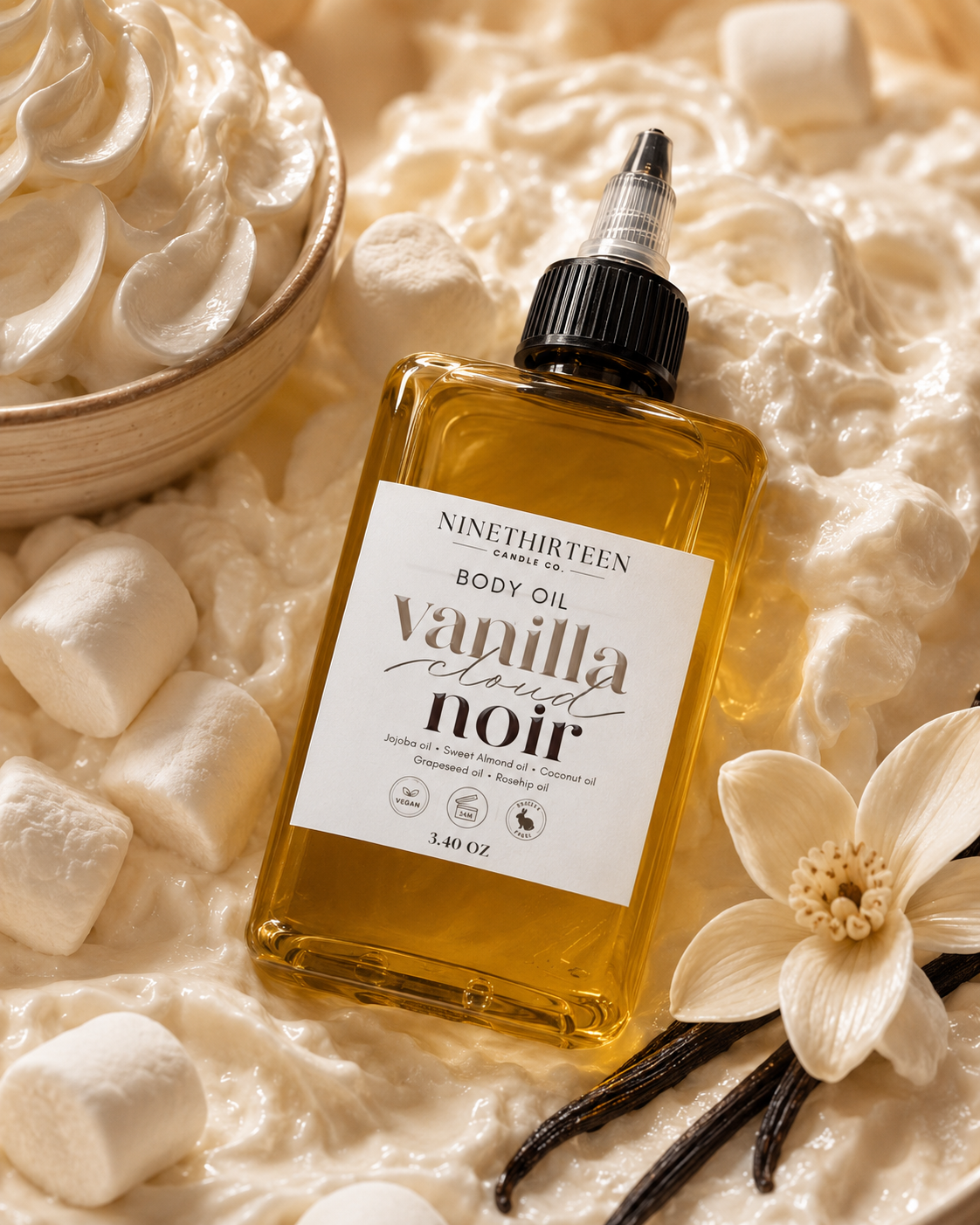 Body Oil-Sugar & Silk Collection